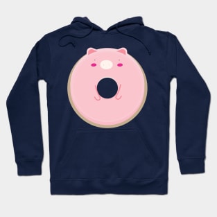 Cute Kawaii Pig Donut Hoodie